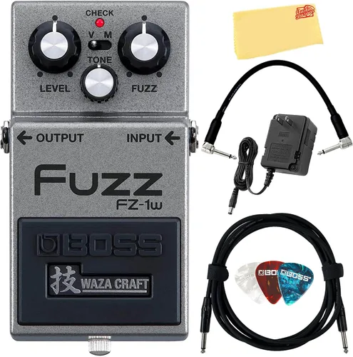 Vista 10 de Boss Paquete CH-1 Super Chorus con cable de instrumento Gearlux, cable de conexión y púas