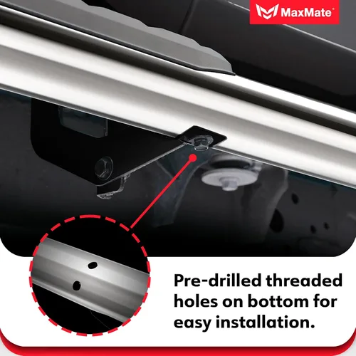 Vista 7 de MaxMate Barras Nerf laterales ovaladas de 3.5 pulgadas compatibles con Dodge Ram 1500 2009-2018; 2010-2026 2500 3500; 2019-2024 Classic Crew Cab
