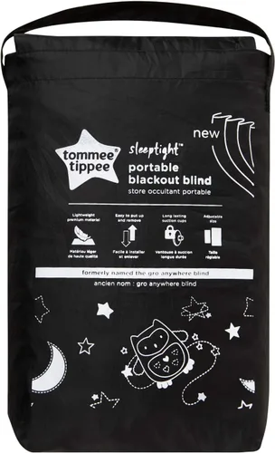 Vista 5 de Tommee Tippee Sleeptime - Persiana opaca portátil de viaje para bebé, tamaño mediano (paquete de 2)