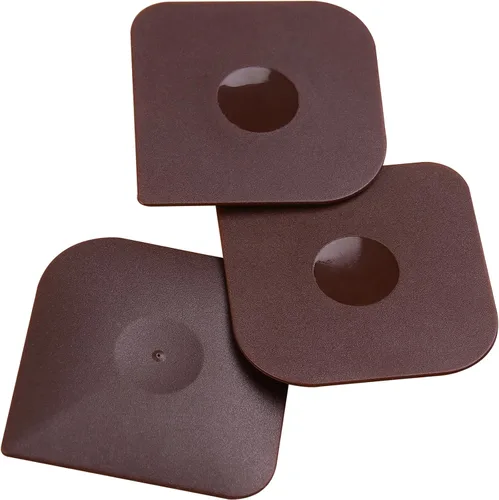 Vista 7 de Juego de herramientas de raspado de ollas de plástico para cocina, 3 piezas de esponja de nylon de plástico para limpieza de sartenes de hierro Negro