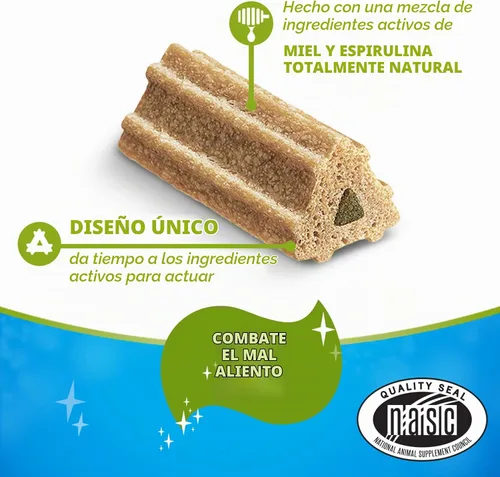 Vista 3 de DentaLife ActivFresh - Masticables para perros pequeños y medianos de 20 a 40 libras, masticables dentales para refrescar el aliento, sabor a pollo