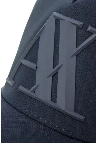Vista 3 de AX ARMANI EXCHANGE Sombrero 3D Rubber Ax Tonal Logo para hombre, marino