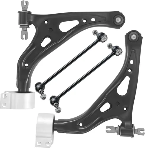 Vista 48 de Detroit Axle - 4 piezas de brazos de control traseros para Ford C-Max, Focus, Mazda 3 5, Volvo C30, C70, S40, V50, 4 brazos de control superiores e
