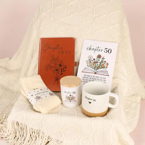 Vista 2 de Regalos de cumpleaños 50 para ella, capítulo único, regalos de cumpleaños 50TH