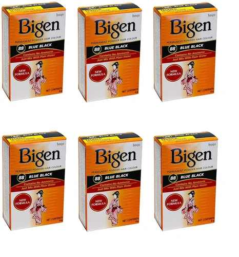 Vista 14 de Bigen - Tinte permanente en polvo, castaño claro #46, 0.21 onzas