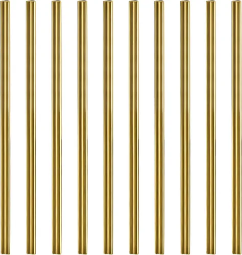 Vista 15 de uxcell 16 popotes de metal reutilizables, 8.5 pulgadas, con forma de corazón, popote de acero inoxidable para beber batido, bebidas frías, bebidas