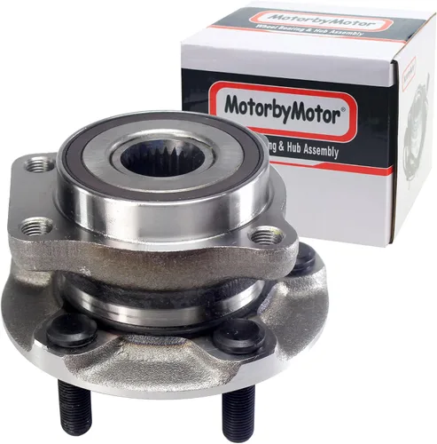 Vista 12 de MotorbyMotor 513188 Cojinete de rueda delantera y conjunto de cubo de 6 orejetas con ABS compatible con Chevy Trailblazer SSR, GMC Envoy, Buick
