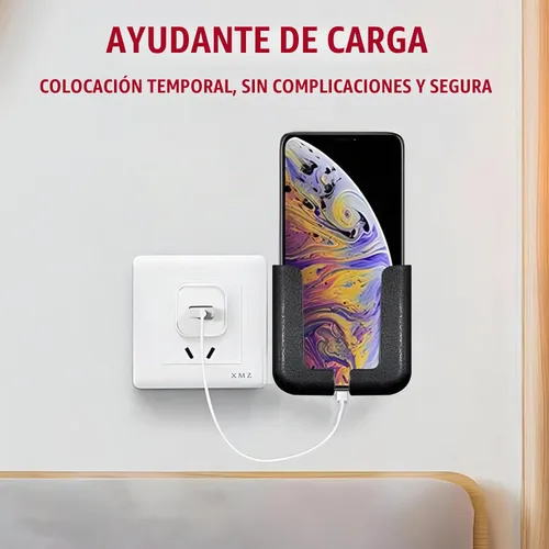 Vista 5 de Dickno 2 soportes multifuncionales para teléfono móvil, ancho ajustable, soporte de teléfono para tablero de automóvil, soporte para teléfono