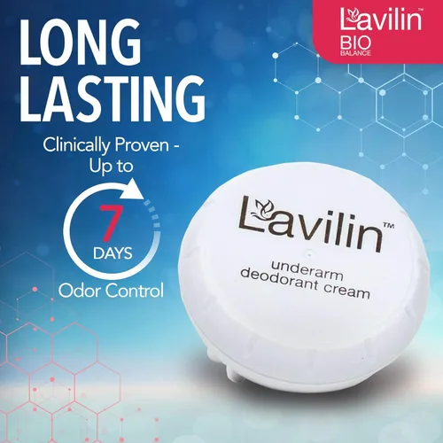 Vista 4 de Lavilin Crema desodorante para axilas - 0.44oz/12.5g