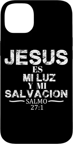 Vista 15 de Salmo Jesus ES Mi Luz Biblia Cristiana - Carcasa para iPhone 17