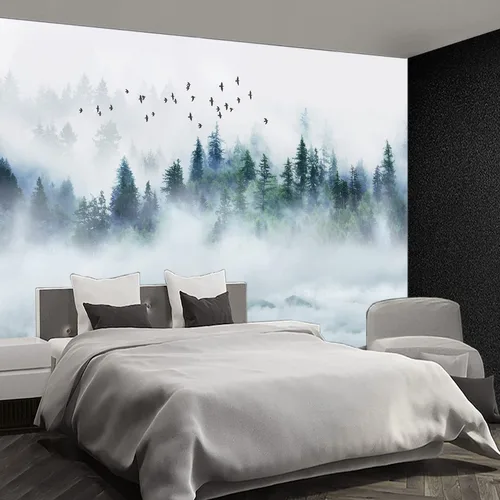 Vista 38 de Papel tapiz espacial 3D para dormitorio, murales de pared extra grandes para sala de estar, 151 x 105 pulgadas (no se puede despegar ni pegar)