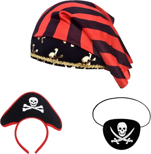 Vista 7 de ZZIHA Disfraz de pirata para niñas vestido de princesa pirata disfraz de bucanero de mar de 3 a 9 años