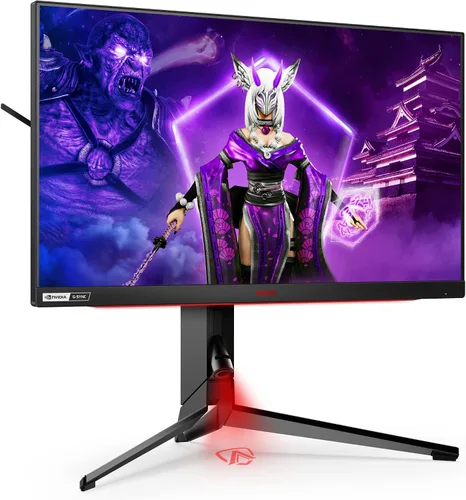 Vista 2 de AOC Agon PRO AG254FG - Monitor para juegos de torneo de 25 pulgadas, FHD 1920x1080, 360Hz, 1ms, DisplayHDR 400, G-SYNC + Reflex, listo para consola