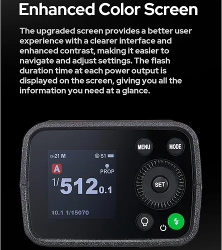 Vista 9 de GODOX AD200 Pro II AD200Pro II 200Ws 2.4G TTL Flash con BD-07