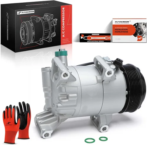 Vista 10 de A-Premium Compresor de aire acondicionado de CA con embrague compatible con Honda CR-V 2017-2022, Civic 2016-2021, solo compatible con motor de 1.5 L