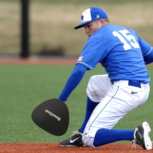 Vista 4 de BaseGoal Softhands - Entrenador de campo de espuma Quik Hands Batting Baseball Infield Practice con dos manos
