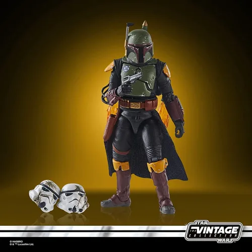 Vista 5 de STAR WARS The Vintage Collection Boba Fett (Tatooine) Figura de acción deluxe de 9,5 cm, colección vintage de El libro de Boba Fett, juguete