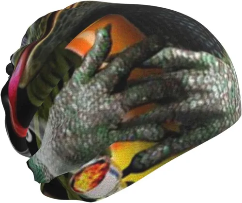 Vista 4 de Máscara facial para bufanda cubierta para cuello polaina transpirable resistente al viento bandana para la cabeza