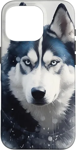 Vista 20 de Siberian Husky Funda para iPhone 17