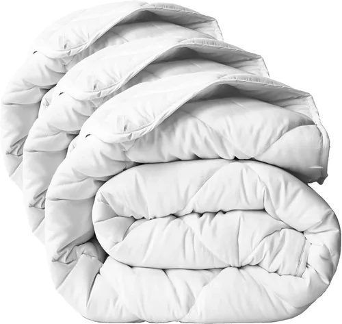 Vista 8 de ViscoSoft Twin/Twin XL Reversible Comforter - Down Alternative Duvet Insert All Season Cooling Lightweight Reversible Quilted Blanket - OEKO-TEX