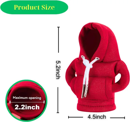 Vista 2 de Sudadera con capucha para cambio de marchas, con capucha, funda para palanca de cambios, decoración de protector de palanca de cambios de automóvil