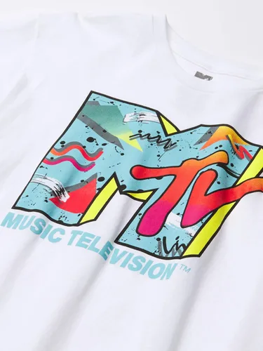 Vista 2 de MTV Men's Retro Logo T-Shirt