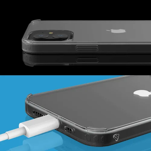 Vista 8 de Funda de cristal líquido diseñada para iPhone 13 Mini, a prueba de golpes, protección contra caídas, delgada, híbrida, resistente a los arañazos