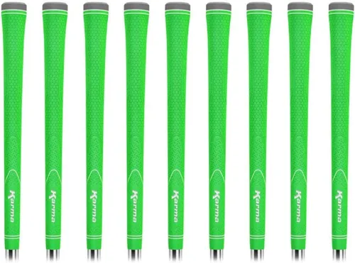 Vista 14 de Karma Neion II - Juego de agarres de golf de repuesto, de goma antideslizante de colores vibrantes para hombres y mujeres, elige individual, 9, 13