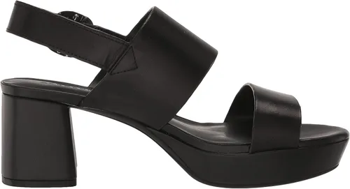 Vista 6 de Aerosoles Sandalia de tacón elegante para mujer, Cuero negro