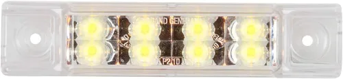 Vista 21 de GG Grand General 75170 Luz sellada ámbar/ámbar (6" rectángulo 8 LED, alto/bajo 3 cables)