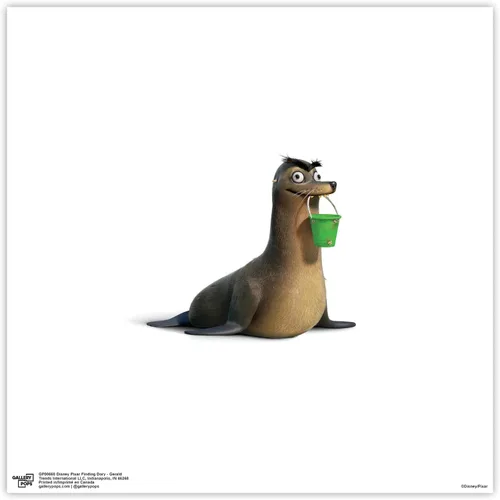 Vista 10 de Trends International Gallery Pops Disney Pixar Finding Dory - Póster de pared de Gerald, 12.00 x 12.00 pulgadas, versión de marco negro