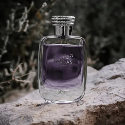 Vista 3 de Rasasi Hawas para hombre Eau de Parfum en aerosol, 3.33 onzas