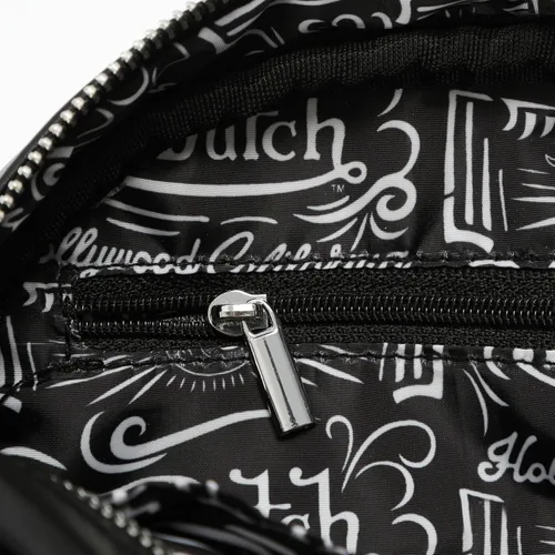Vista 7 de Von Dutch Bolso de bolos con estampado de vaca para mujer, elegante bolso de mano para mujer con correa ajustable, interior espacioso y piel