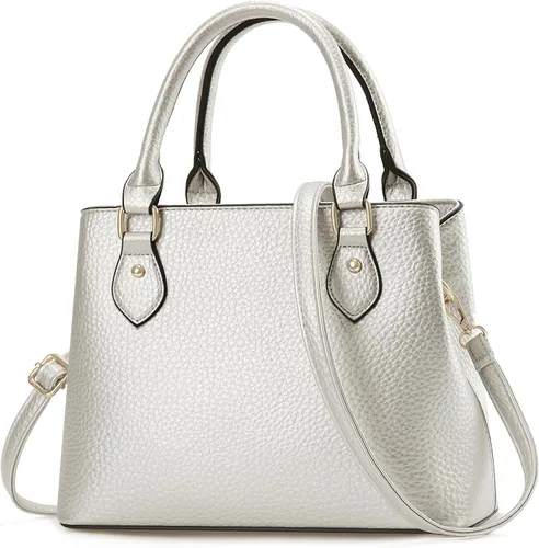 Vista 9 de CHICAROUSAL Monederos y bolsos de mano para mujeres, bolsos cruzados de cuero para mujeres, bolso de hombro tipo tote para mujeres