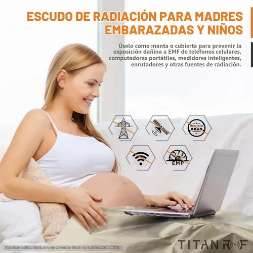 Vista 8 de Mission Darkness TitanRF Faraday - Kit de tela de 1 yarda/ Tela de 44" de ancho x 36" de largo + cinta de 36" de largo, material de poliéster