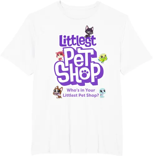 Vista 7 de Littlest Pet Shop ¿Quién está en tu tienda? Camiseta Blanco