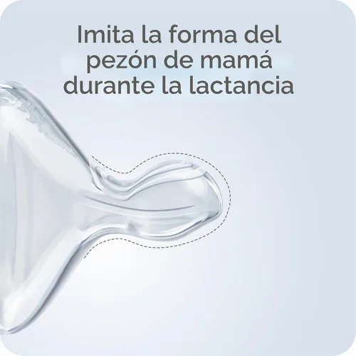 Vista 6 de NUK Smooth Flow - Biberón anti-cólico, 5 onzas, elefante Elefante gris