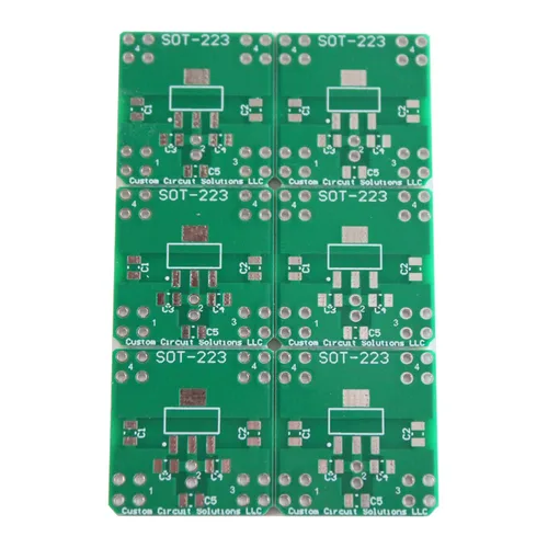Vista 12 de Soluciones de Circuito Personalizado – Módulo de PCB de Separación SMD a DIP, 4-Pino, Adaptador de Cabezal de D2PAK (DPAK) a DIP con Resistencia SMT