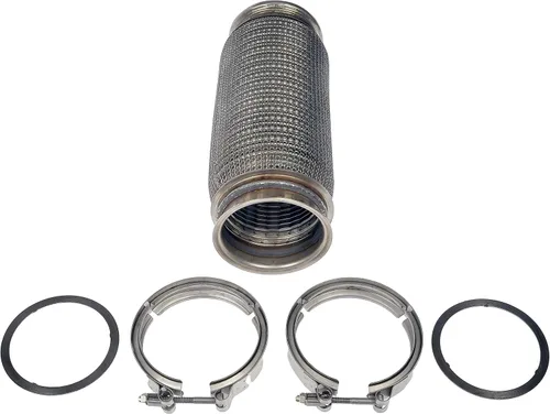 Vista 4 de Dorman Tubo de fuelle de escape 674-6018 compatible con modelos seleccionados Kenworth / Peterbilt