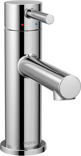 Vista 9 de Moen Align Grifo de Baño Moderno de Una Manija Oro Cepillado con Conjunto de Drenaje y Placa de Cubierta Opcional, Grifo de Lavabo de Baño de Un