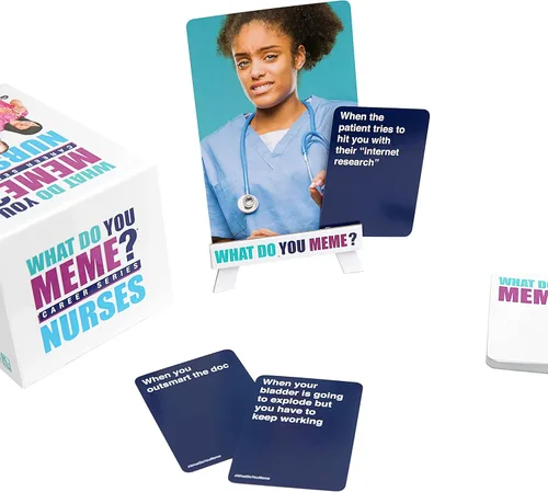 Vista 6 de WHAT DO YOU MEME? Nurses Edition - El divertido juego de fiesta para los amantes de los memes