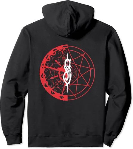 Vista 2 de Slipknot Sudadera con capucha con foto de banda, Negro, S