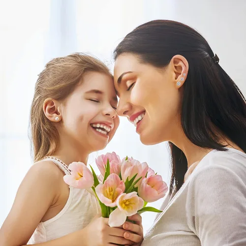 Vista 4 de Aretes de plata de ley 925 con circonita cúbica para mujeres y hombres, juego de aretes de perlas cultivadas en agua dulce natural, hipoalergénicos