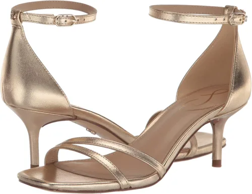 Vista 7 de Sam Edelman Sandalias de tacón Peonie Kitten para mujer, Beige
