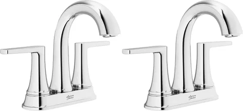 Vista 6 de American Standard 7429201.002 Becklow - Grifo de baño central de dos manijas de 4 pulgadas, 1.2 GPM, cromado