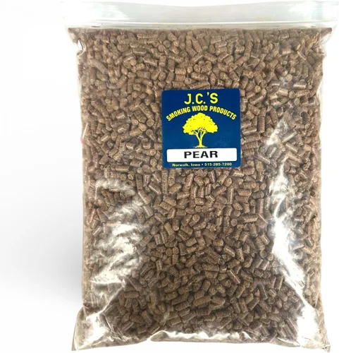 Vista 11 de J.C. 's Smoking Madera Pellets – 9 Lb – Bolsa para Apple Manzana
