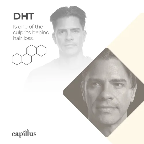 Vista 7 de Capillus Bloqueador de DHT para mujeres para el crecimiento del cabello DHT bloqueador para hombres, vitaminas para el cabello para la pérdida