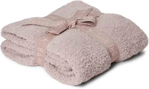 Vista 6 de Barefoot Dreams® CozyChic® Manta para cochecito, Almendra, 30"x40