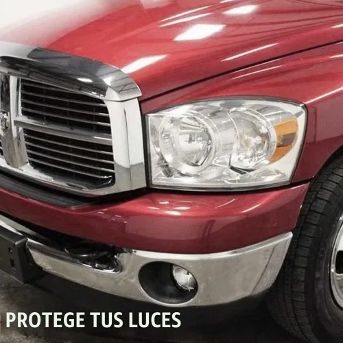 Vista 7 de PIT66 Bisel de luz antiniebla para parachoques delantero, compatible con Dodge Ram 1500/2003-2009 Dodge Ram 2500 3500 2002-2008, accesorios
