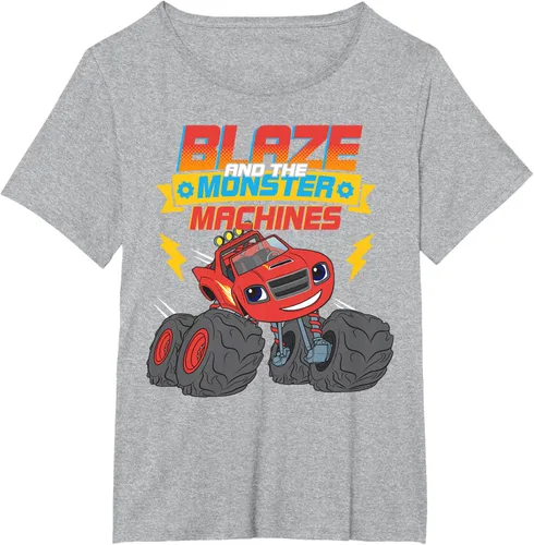 Vista 43 de Blaze & The Monster Machines Cute Blaze - Camiseta Negro